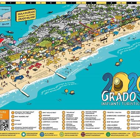 Appartamento Perco Riva Slataper Grado Exteriér fotografie